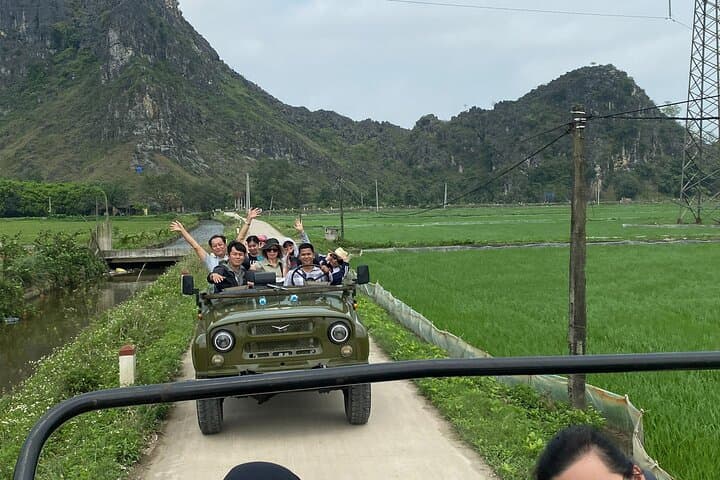 Jeep Through Co Loa: Red River Delta 4WD Countryside Tour from Hanoi photo 6