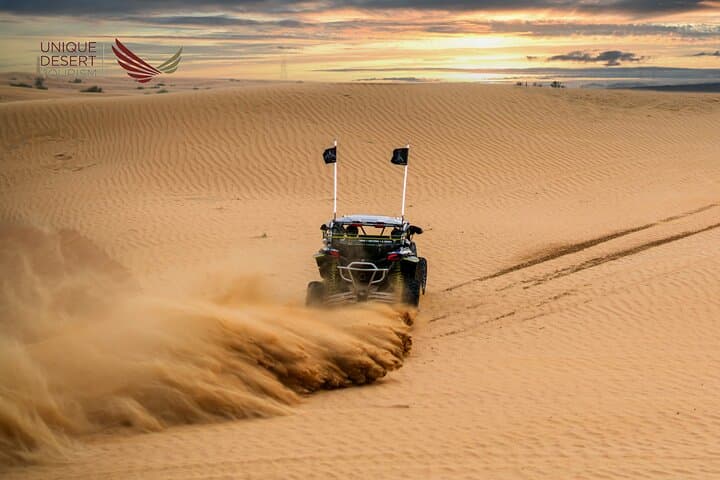 Dubai Desert Safari Evening Dune Bashing, BBQ & Live-Show Camp Experience photo 3