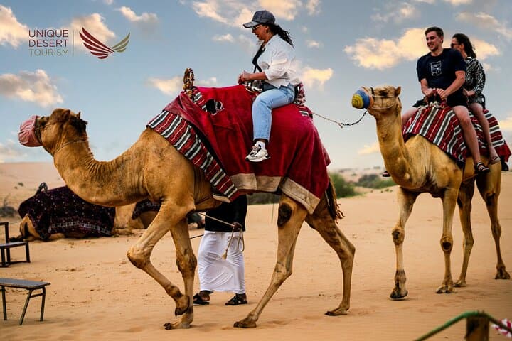 Dubai Desert Safari Evening Dune Bashing, BBQ & Live-Show Camp Experience photo 4