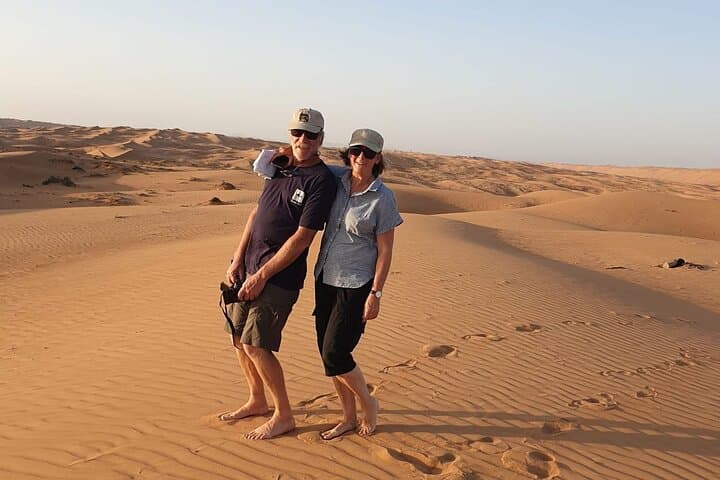 2-Day Wahiba Sands Private Tour: Wadi Shab, Wadi Bani Khalid & Desert Camp from Muscat