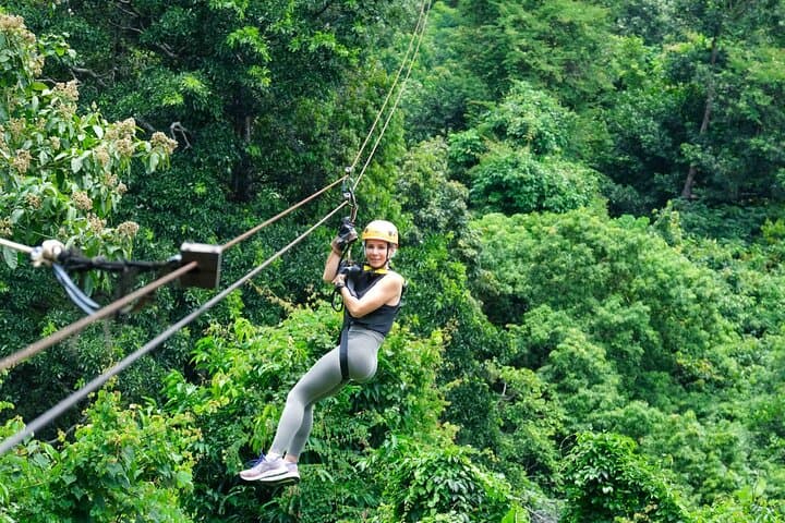 Samui Zipline Adventure: 9-Platform Treetop Ride Over Rainforest & Waterfalls photo 3