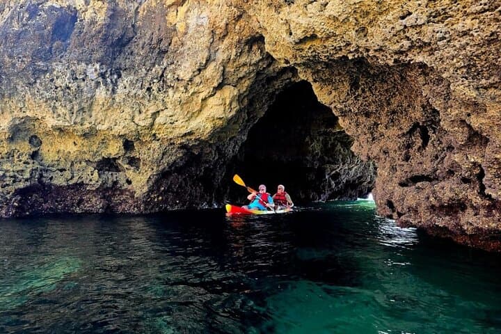 Kayak the Caves of Albufeira: Guided Coastal Kayak Tour photo 3