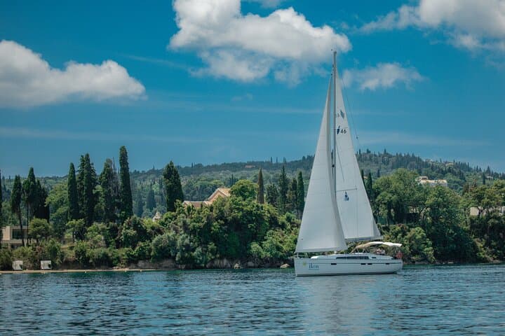 Corfu Island Sunset Cruise — Two-Hour Sailing Sunset Experience from Corfu Town