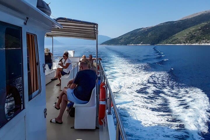 Full-Day Ithaca Cruise from Agia Efimia: Swim Gidaki, Explore Vathy & Kioni photo 5