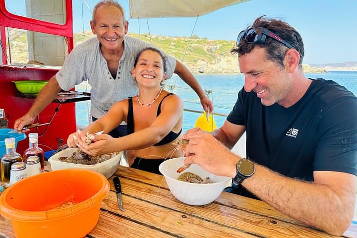 Kefalonia Fishing Adventure: Traditional Nets, Fresh Catch & White-Rock Coves photo 3
