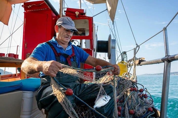 Kefalonia Fishing Adventure: Traditional Nets, Fresh Catch & White-Rock Coves photo 1