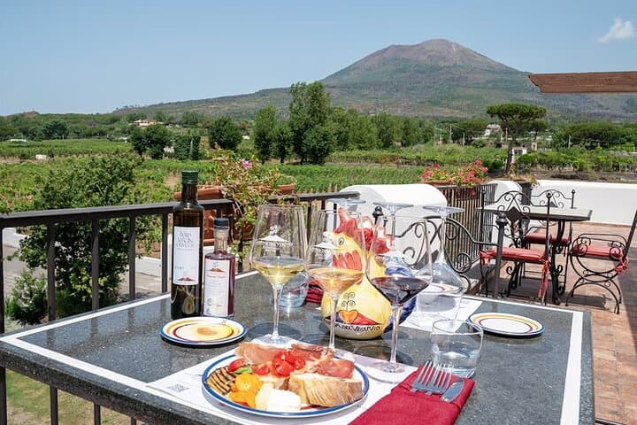 Pompeii Excavations and Vesuvius Vineyard Wine Tasting Private Tour