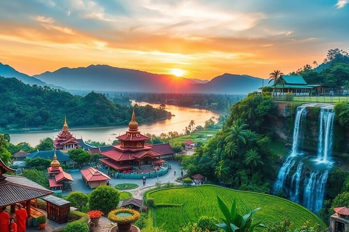 Mekong Cruise to Pak Ou Caves & Kuang Si Waterfalls — Luang Prabang Day Tour photo 2