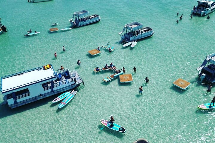 Crab Island 3-Hour Eco Tour from Destin — Paddleboards, Snorkel & Dolphins