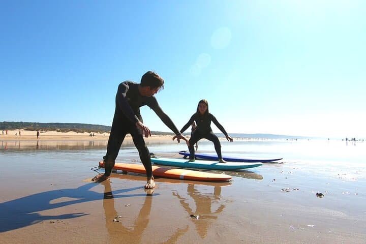 Lisbon Surf Experience: Guided Surf Lessons at Costa da Caparica photo 3