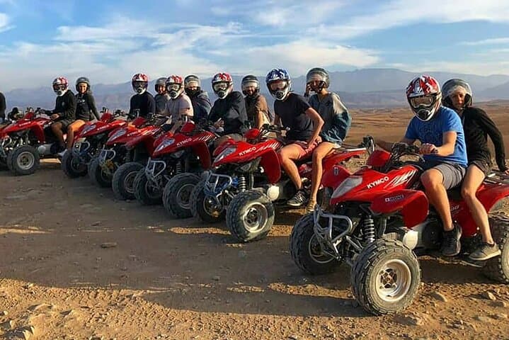 Agafay Desert Sunset: Camel Ride, Quad Biking & Starry Berber Dinner photo 2