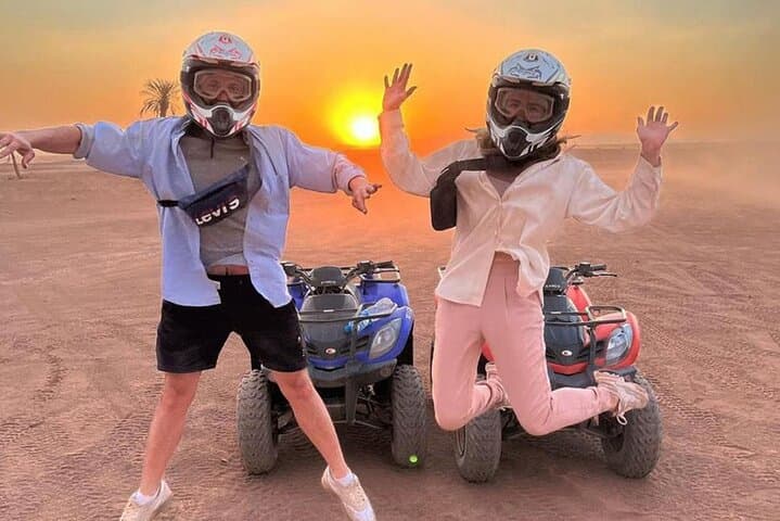 Agafay Desert Sunset: Camel Ride, Quad Biking & Starry Berber Dinner photo 5