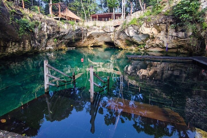 Kaan Luum Lagoon & Three Cenotes: Full-Day Eco-Adventure from Cancun or Playa del Carmen photo 3