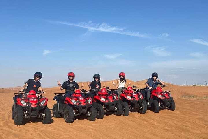 Dubai Desert Quad ATV & Sandboarding Safari photo 2