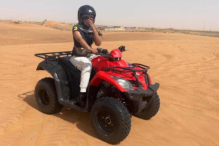 Dubai Desert Quad ATV & Sandboarding Safari photo 3