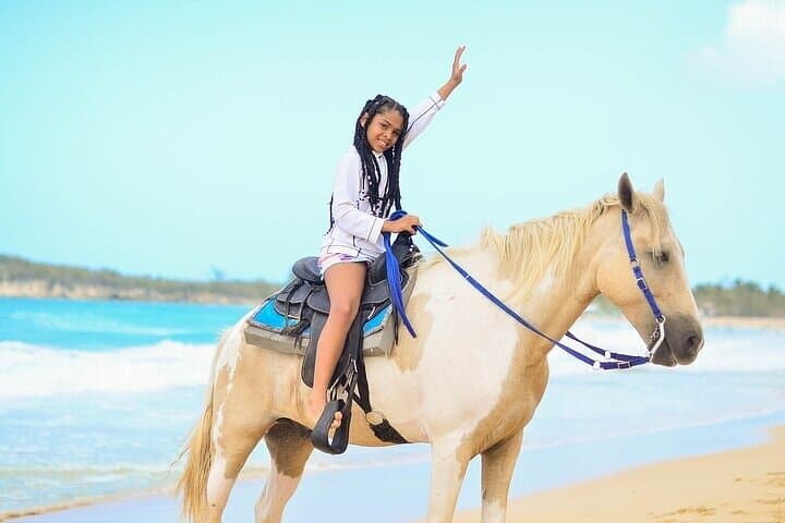Explore Macao Beach on Horseback: A Caribbean Adventure photo 3