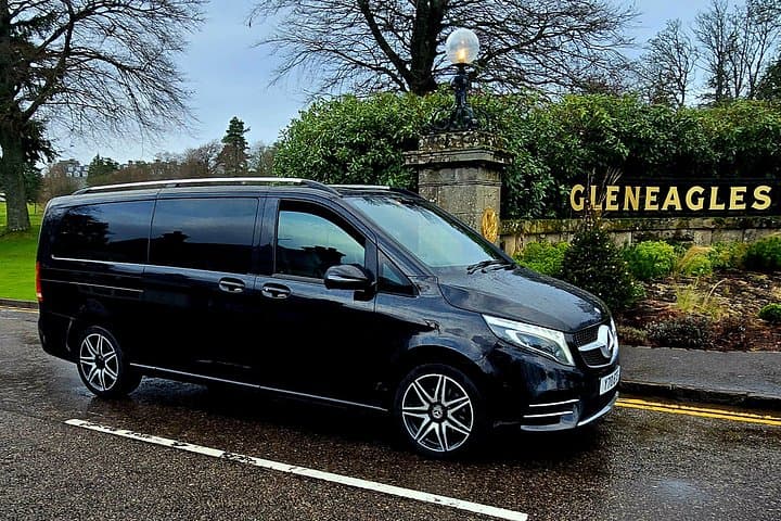 Luxury Chauffeur Transfer — Edinburgh to Gleneagles Hotel (Private 75‑Minute Drive)