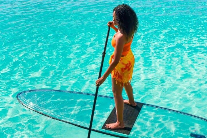 Clear-Water SUP in Negril: Transparent Paddleboard Experience photo 2