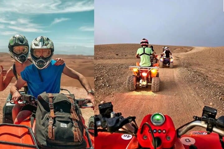 Agafay Desert Sunset: Camel Ride, Quad Biking & Dinner from Marrakech photo 4