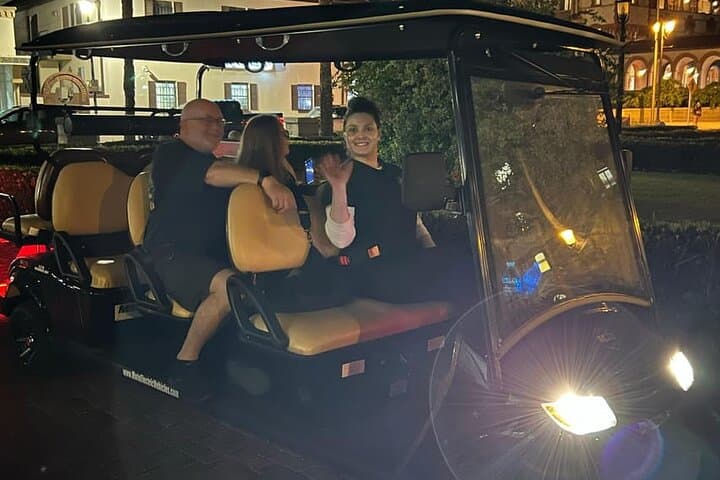 St. Augustine Haunted Ghost Tour: Electric Cart Shadow Ride Through Historic Night Streets photo 2