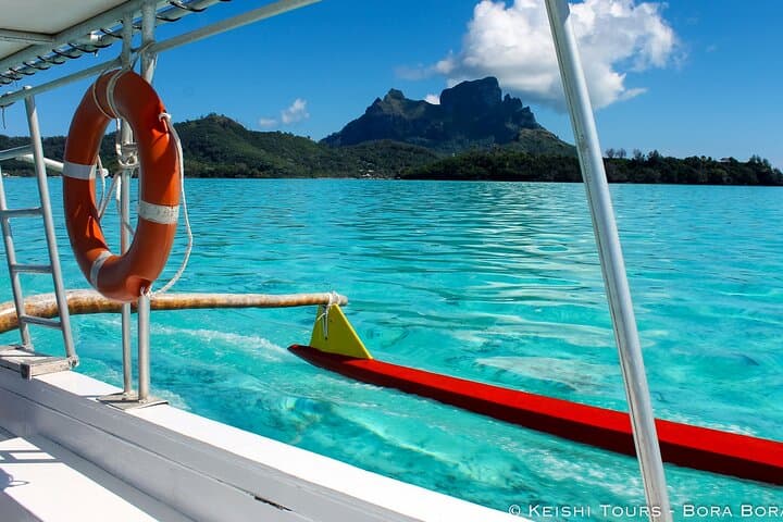 Half-Day Keishi Lagoon Tour: Snorkel with Sharks & Rays in Bora Bora photo 6