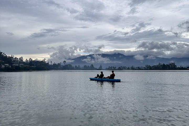Kayaking Situ Cileunca: Pedal-Kayak on Pangalengan's Mountain Lake
