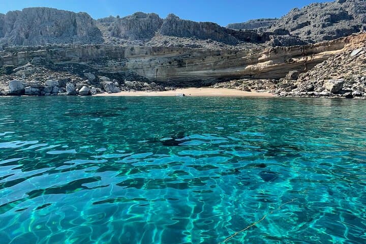 Lindos Private Boat Tour: 4-Hour Speedboat Escape to Blue Lagoons & Hidden Bays photo 1
