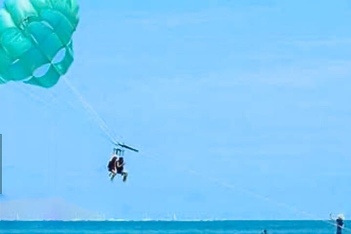 Montego Bay Parasailing Over Turquoise Caribbean Waters photo 4
