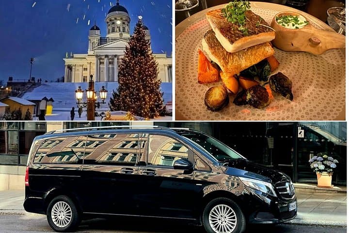 Helsinki VIP Car Tour: 3-Hour Luxury Sightseeing with Local Guide and Traditional Lunch