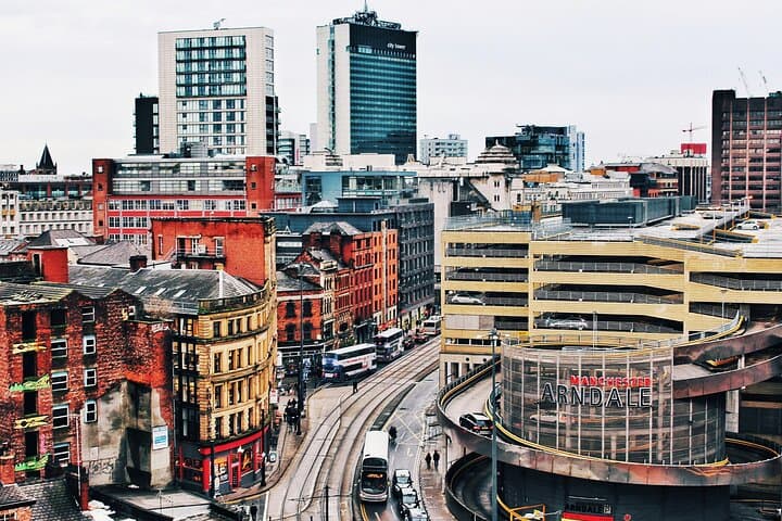 Manchester 7-Hour Private City Tour from Liverpool — Museums, Town Hall & MediaCityUK