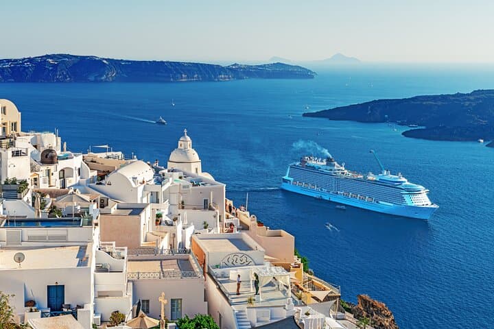 Skip the Cable Car: Santorini Shore Tour with Boat Transfer