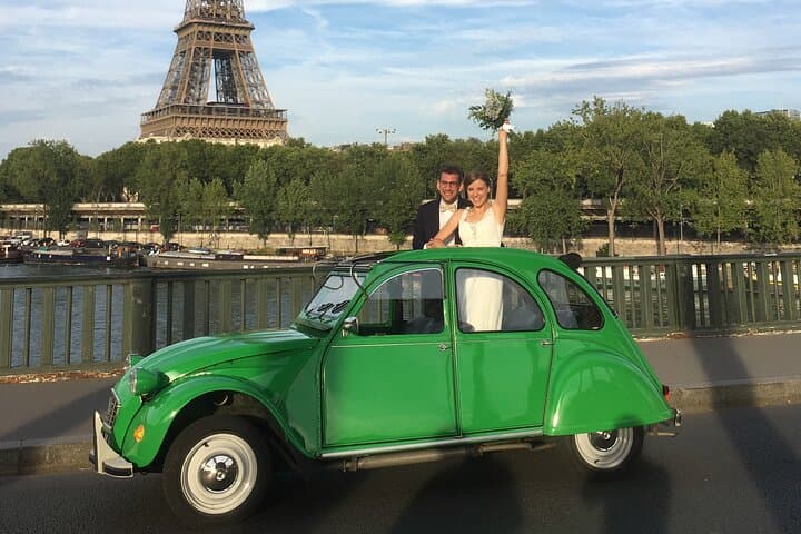 Discover Paris in a Classic 1977 2CV Citroën: Private Driving Tour