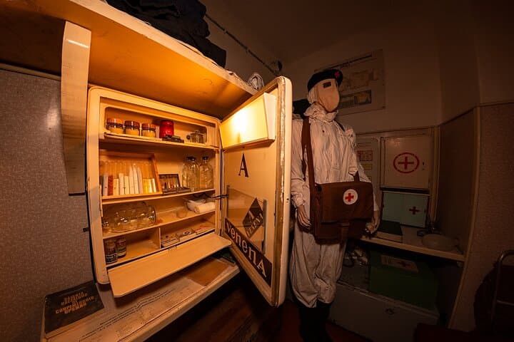 Cold War Bunker and Mangalsala Fortress Tour with Soviet BBQ near Riga photo 4