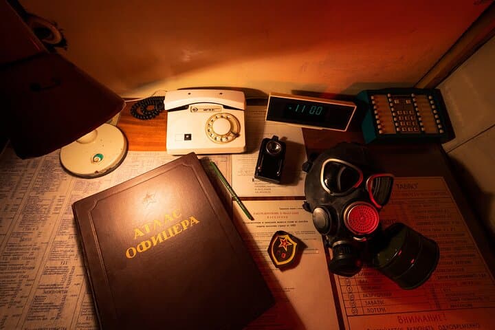 Cold War Bunker and Mangalsala Fortress Tour with Soviet BBQ near Riga photo 6