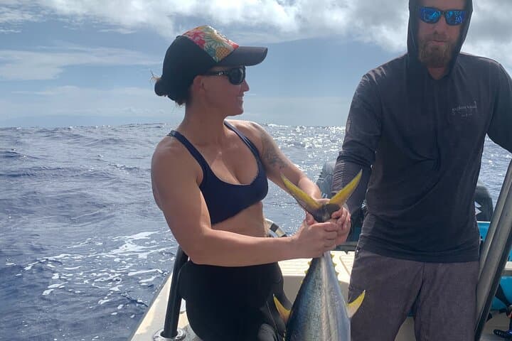 Private Deep-Water Fishing Off Kauai’s West Coast — Tuna, Ono & Marlin Charters photo 6