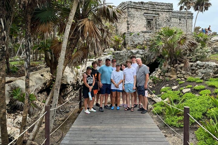 Private Tulum Tour: Mayan Ruins, Eco-Park Zipline, Canoeing & Cenotes photo 4