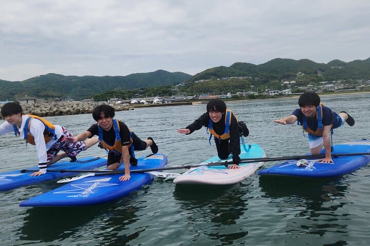 Awaji Island Beginner Stand-Up Paddleboarding Tour on Osaka Bay