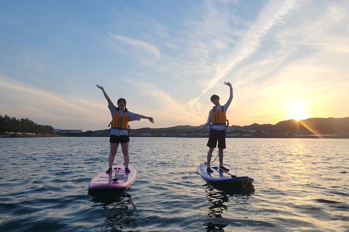 Awaji Island Beginner Stand-Up Paddleboarding Tour on Osaka Bay photo 3