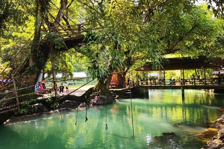 Vang Vieng Full-Day Adventure: Zipline, Cave Tubing, Longtail Boat & Blue Lagoon photo 4