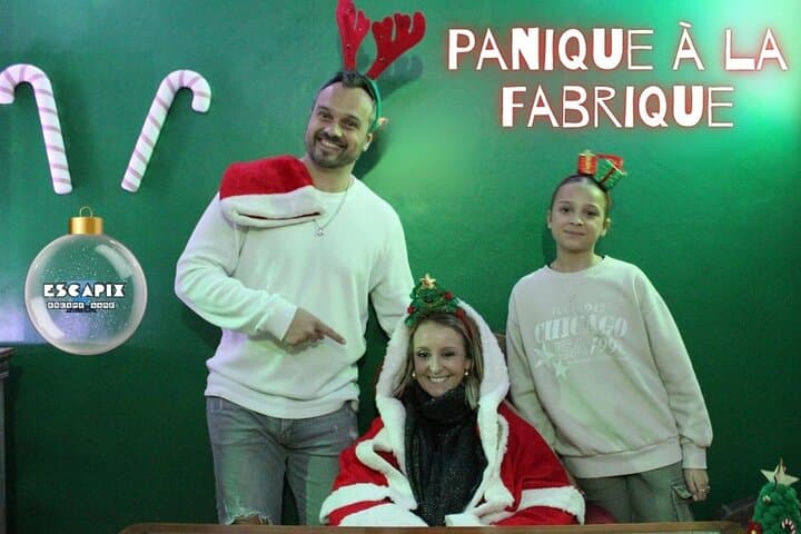 Panic at the Factory Escape Room Perpignan — Save Christmas in 60 Minutes
