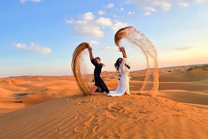 Morning Lahbab Desert Safari: Camel Trek, Quad Biking & Sandboarding from Dubai photo 4