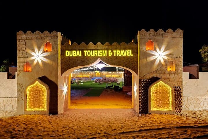 VIP Dubai Desert Safari: Lahbab Dune Bashing, Camel Ride & BBQ Camp photo 5
