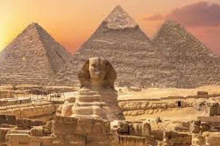 Giza Pyramids, Saqqara & Memphis Day Tour with Nile Felucca Ride photo 1