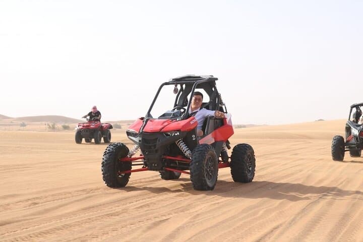 Morning Lahbab Desert Safari: Quad Biking, Dune Bashing & Camel Ride photo 5