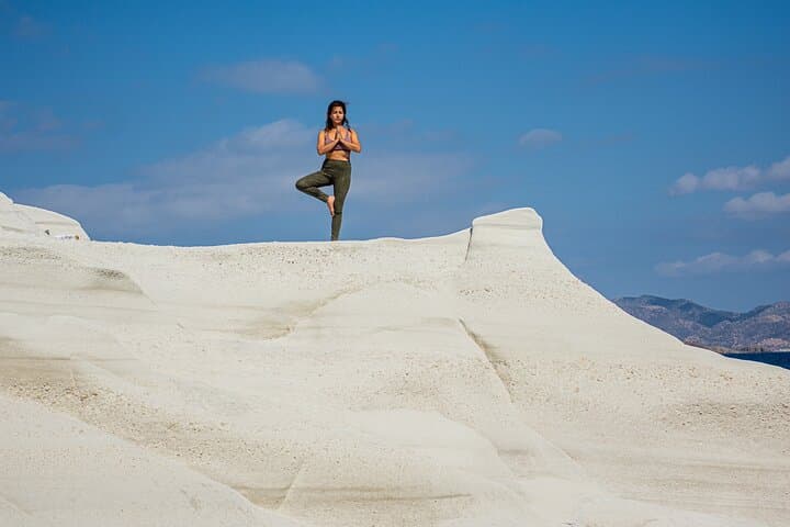 Sunrise Yoga & Reiki on Milos Island: Beachside Healing and Breathwork