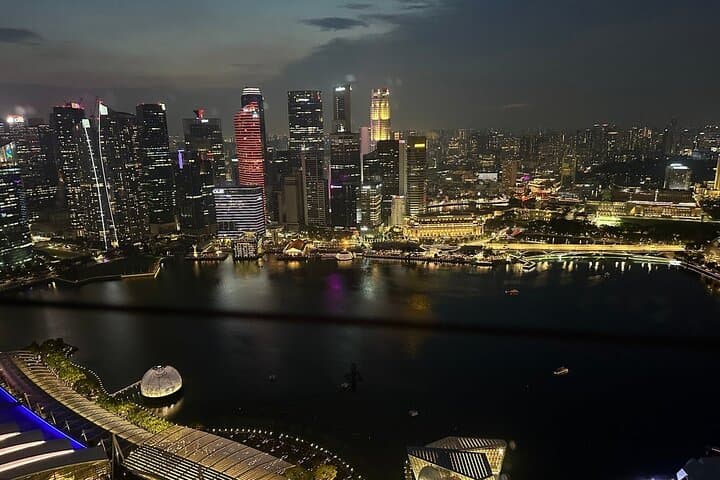 SkyPark Views: Marina Bay Sands Observatory and Singapore Skyline History Tour photo 1