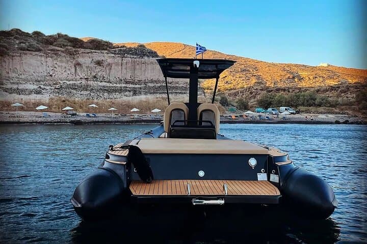 Private Caldera Cruise Santorini: Rib Boat to Volcano, Hot Springs & Beaches