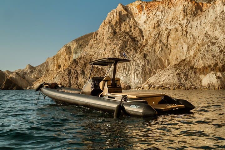 Private Caldera Cruise Santorini: Rib Boat to Volcano, Hot Springs & Beaches photo 4