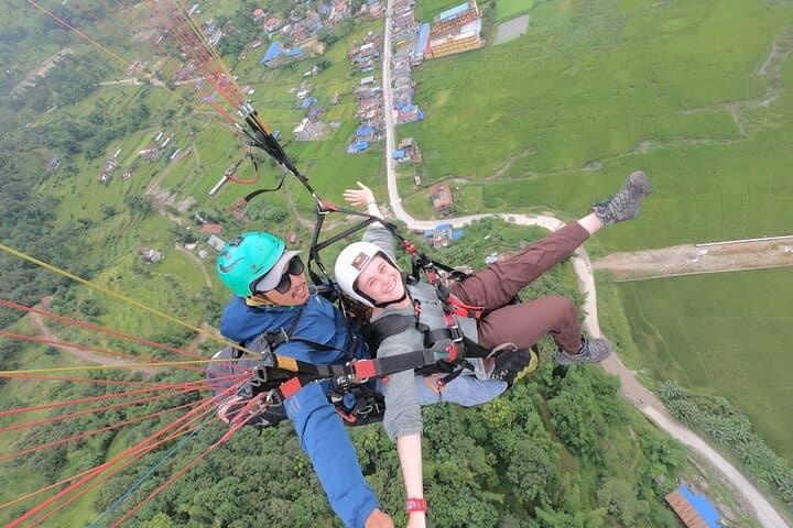 Sarangkot Paragliding: Sunrise Tandem Flight Over Pokhara and the Annapurna Range photo 4