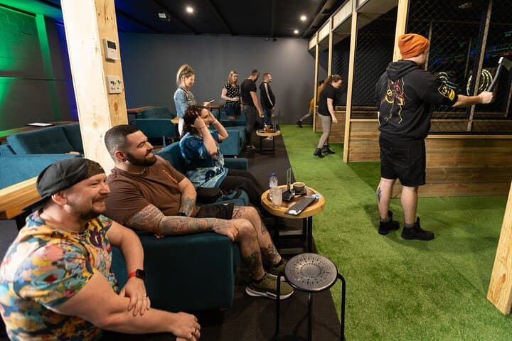 High-Tech Axe Throwing with Digital Targets in Southport